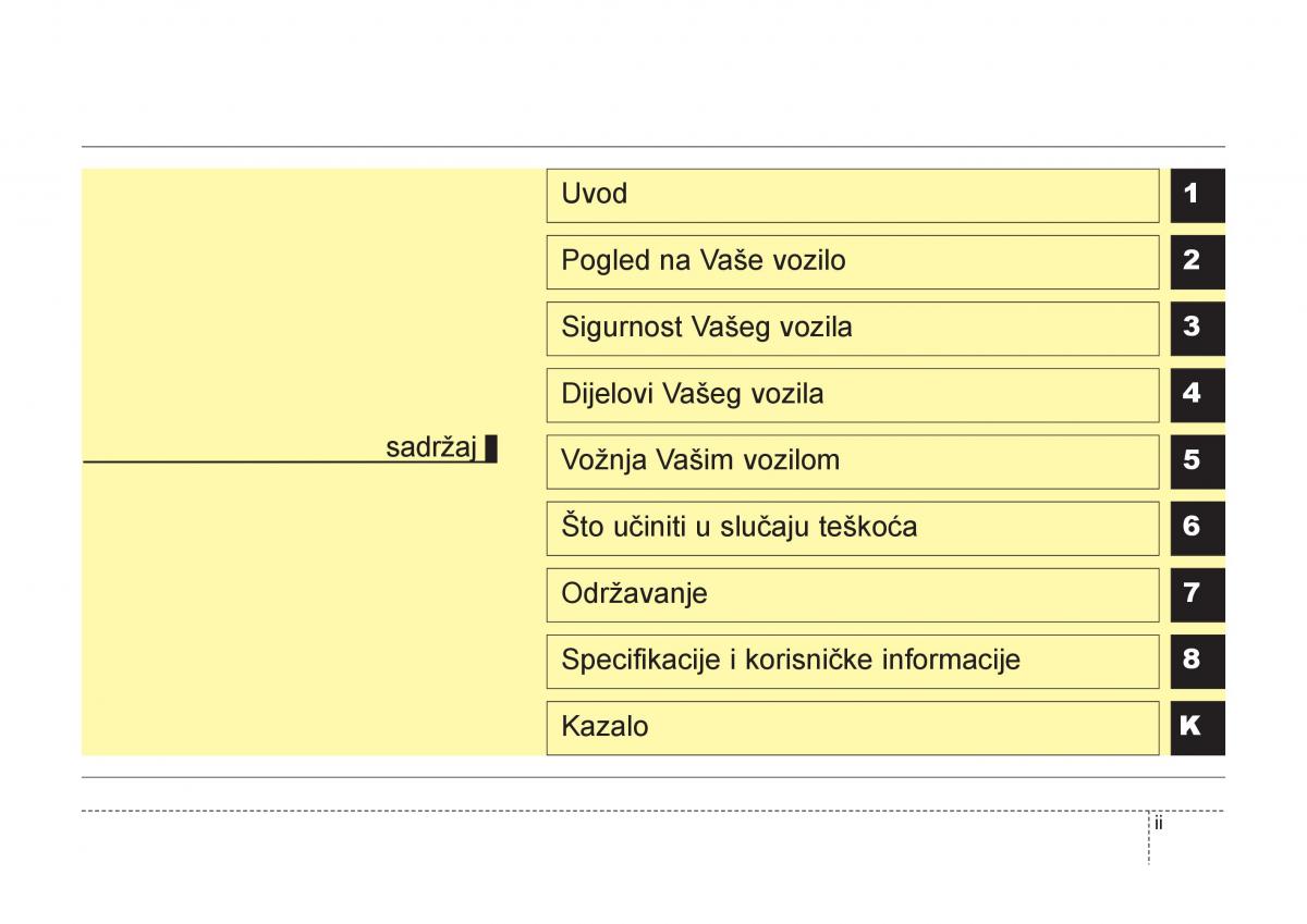 KIA Carens III 3 vlasnicko uputstvo / page 5