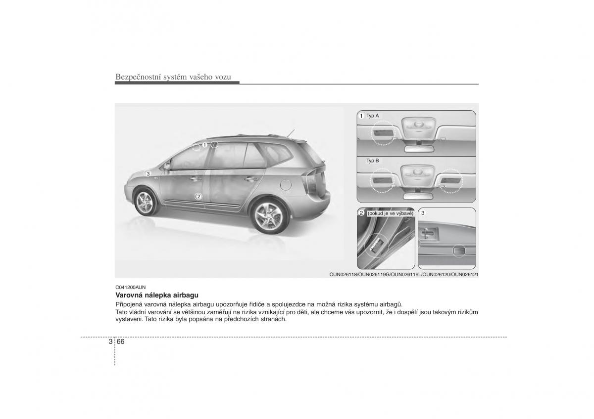 KIA Carens II 2 navod k obsludze / page 79