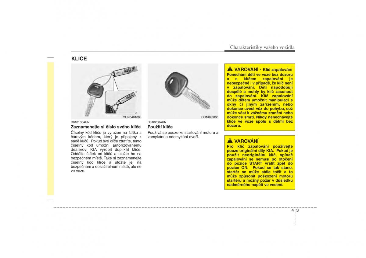 KIA Carens II 2 navod k obsludze / page 82