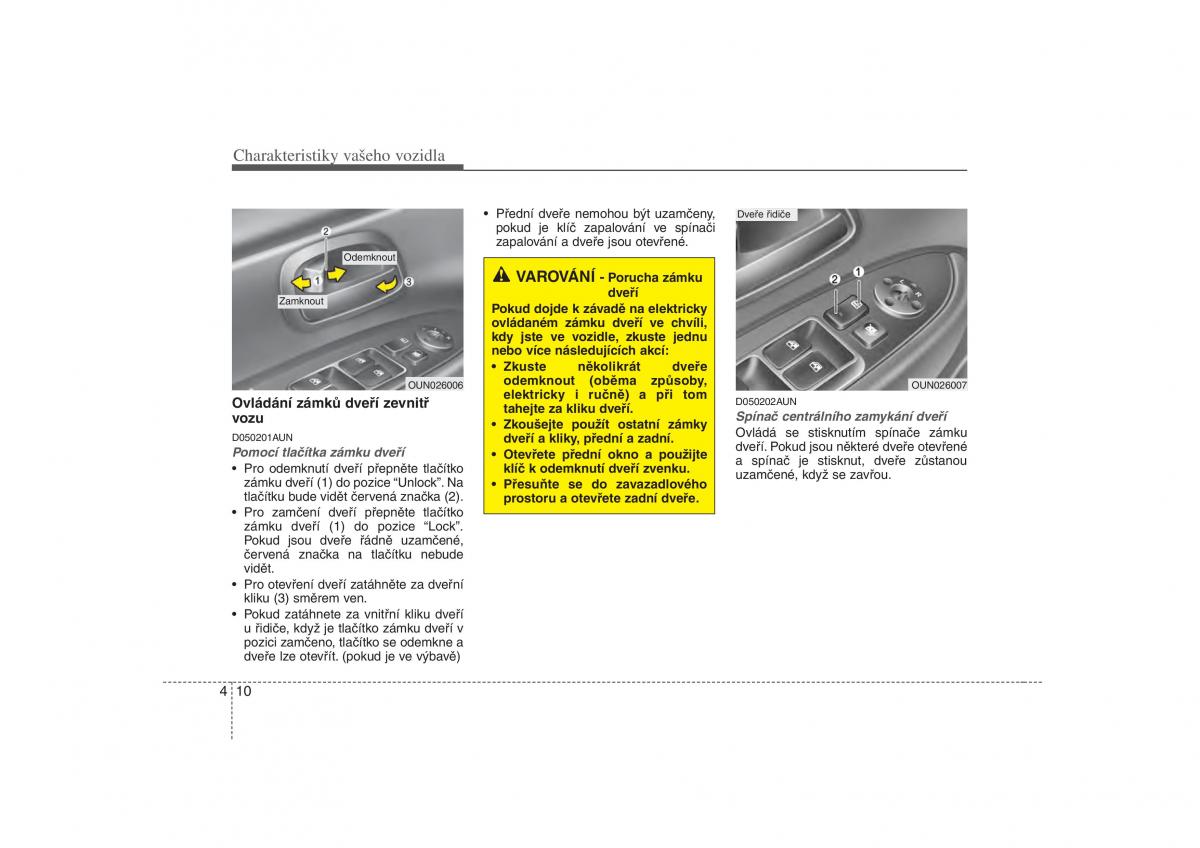 KIA Carens II 2 navod k obsludze / page 89