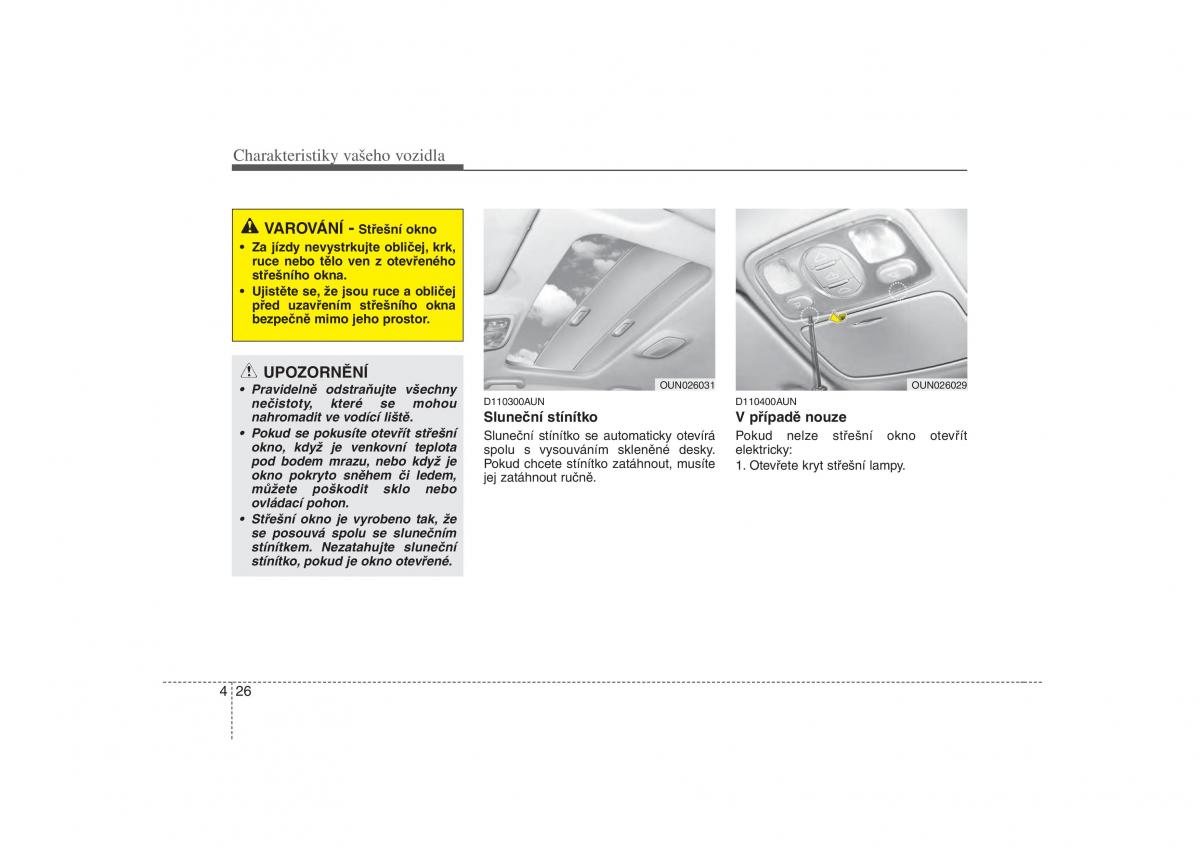 KIA Carens II 2 navod k obsludze / page 105