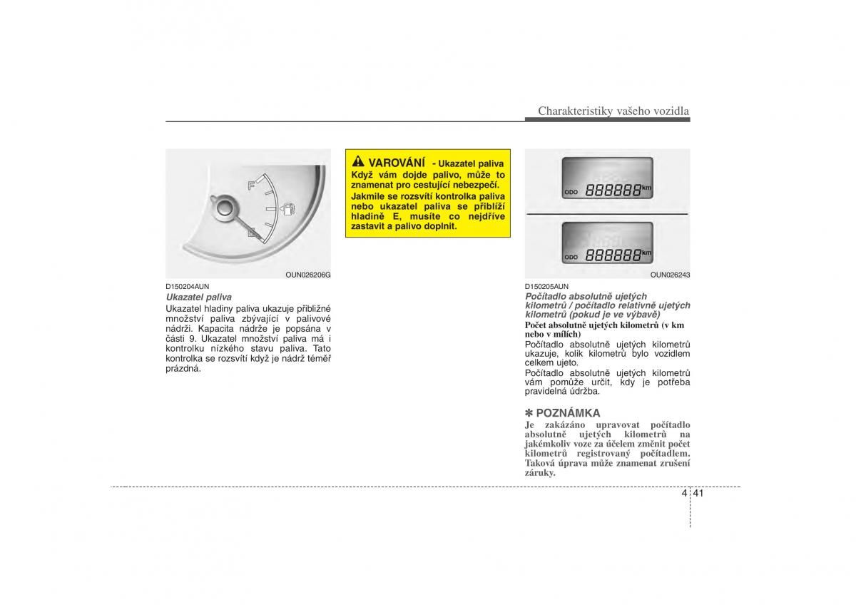 KIA Carens II 2 navod k obsludze / page 120