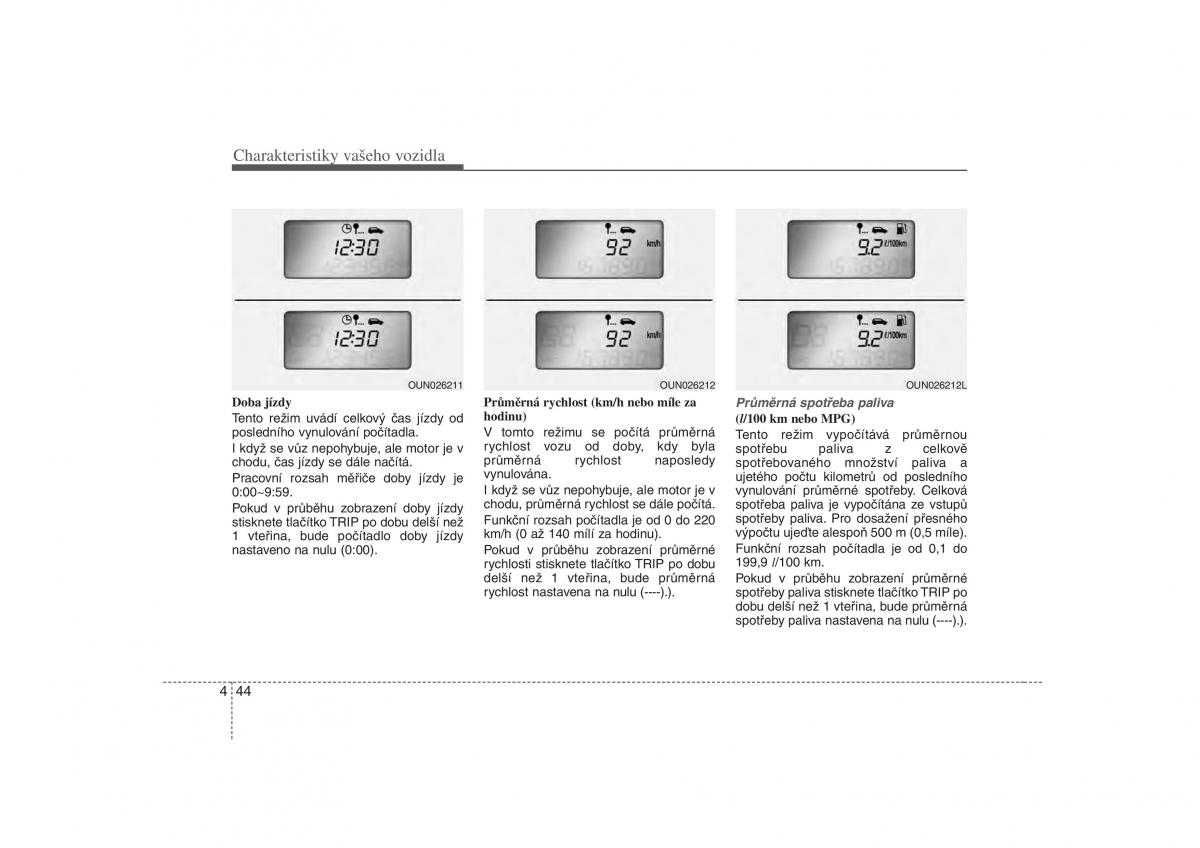 KIA Carens II 2 navod k obsludze / page 123