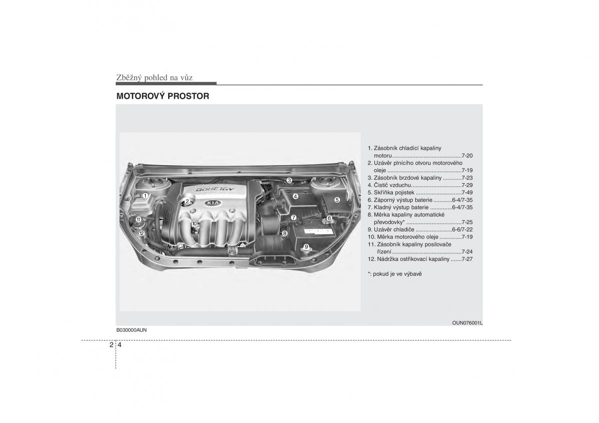 KIA Carens II 2 navod k obsludze / page 13