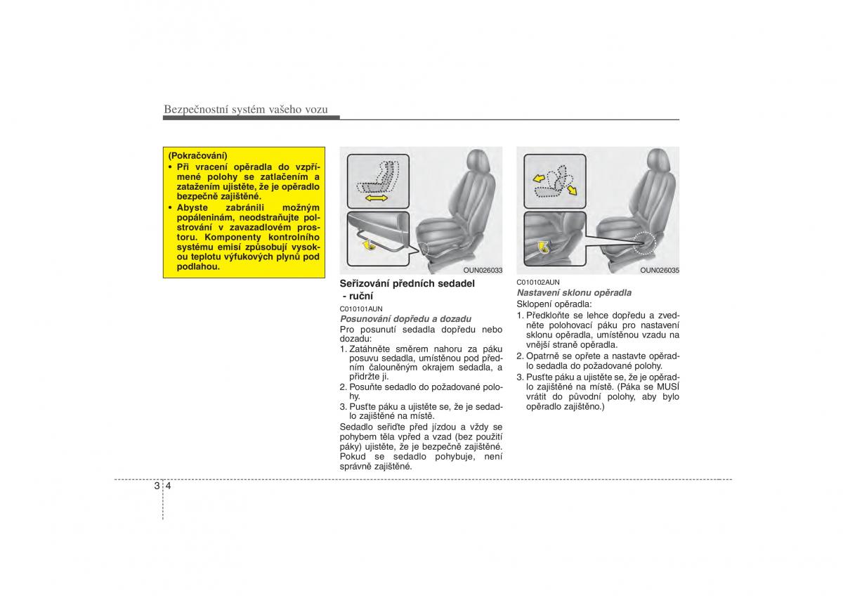 KIA Carens II 2 navod k obsludze / page 17