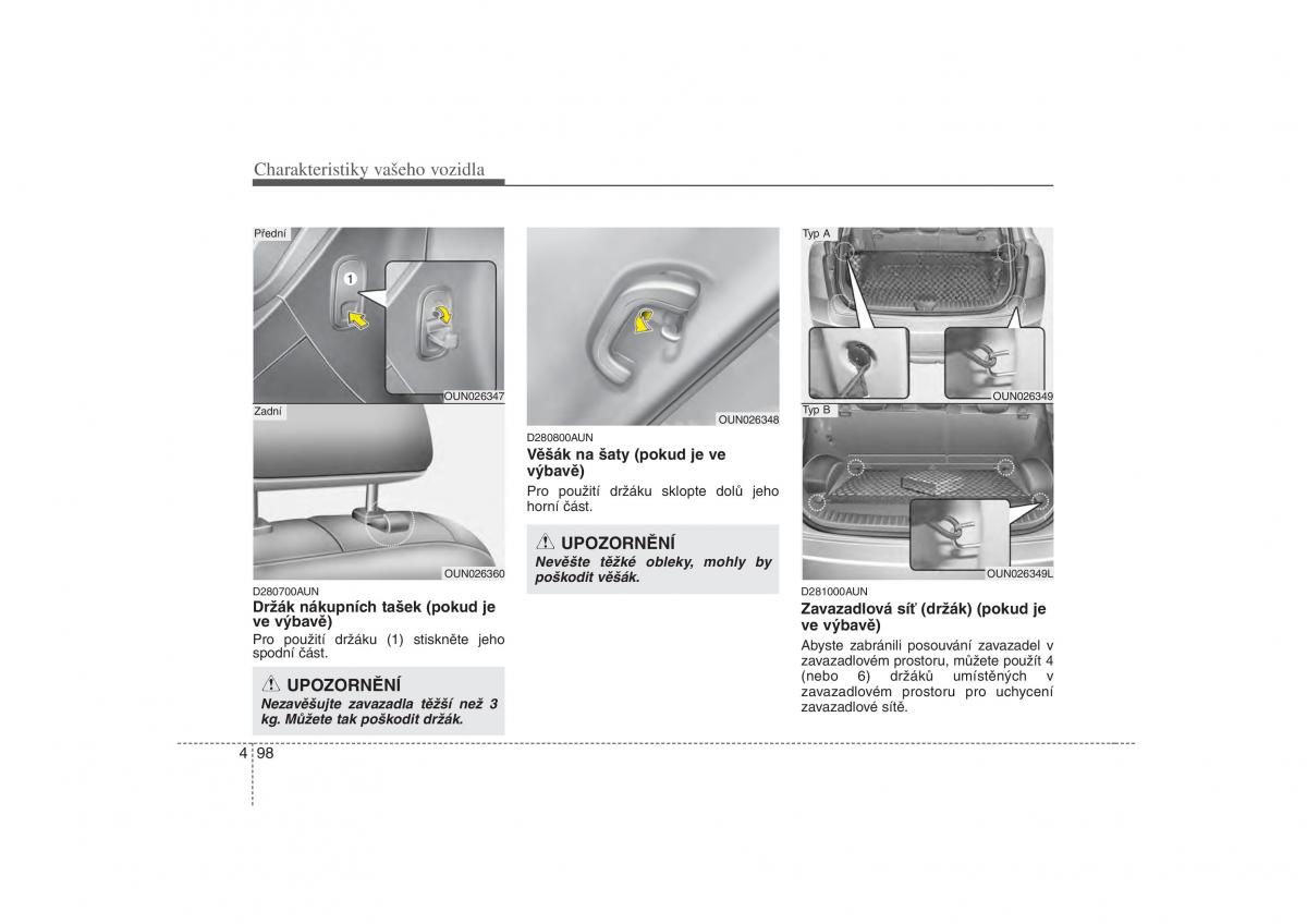 KIA Carens II 2 navod k obsludze / page 177