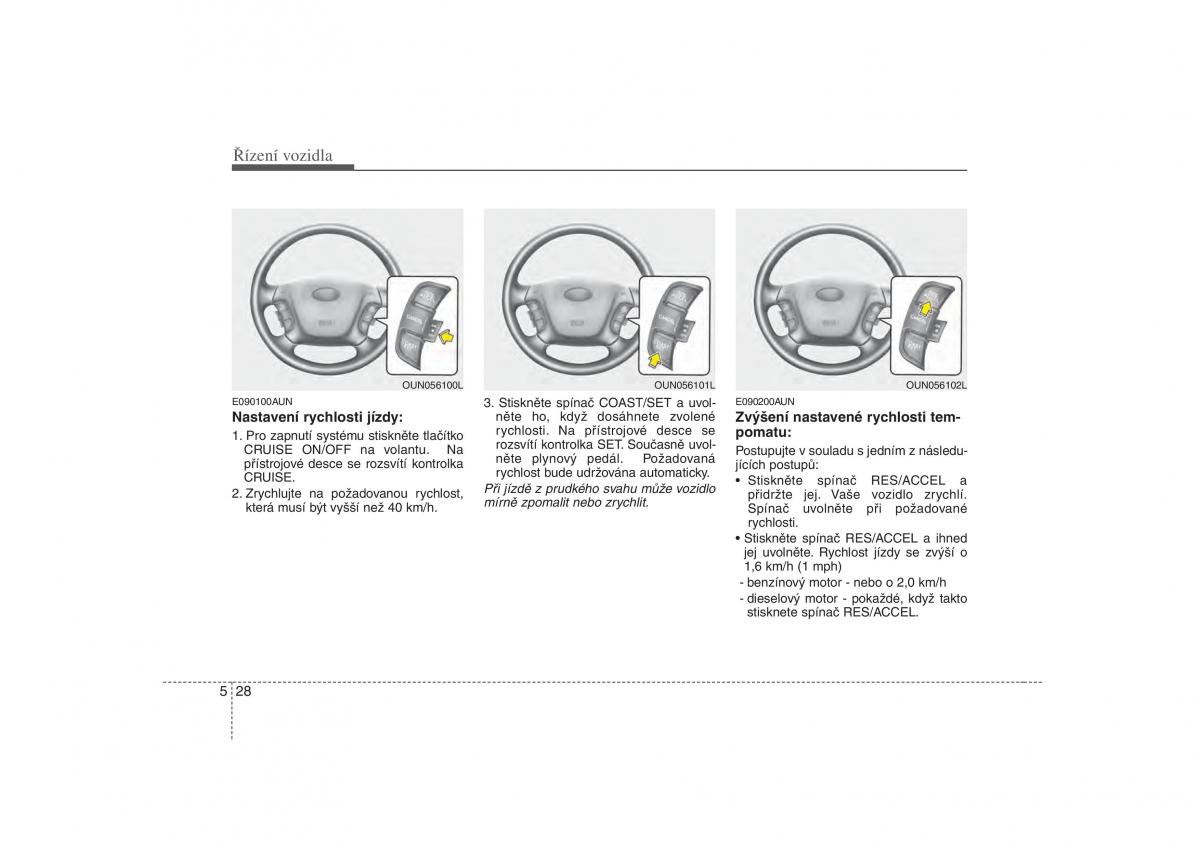 KIA Carens II 2 navod k obsludze / page 209