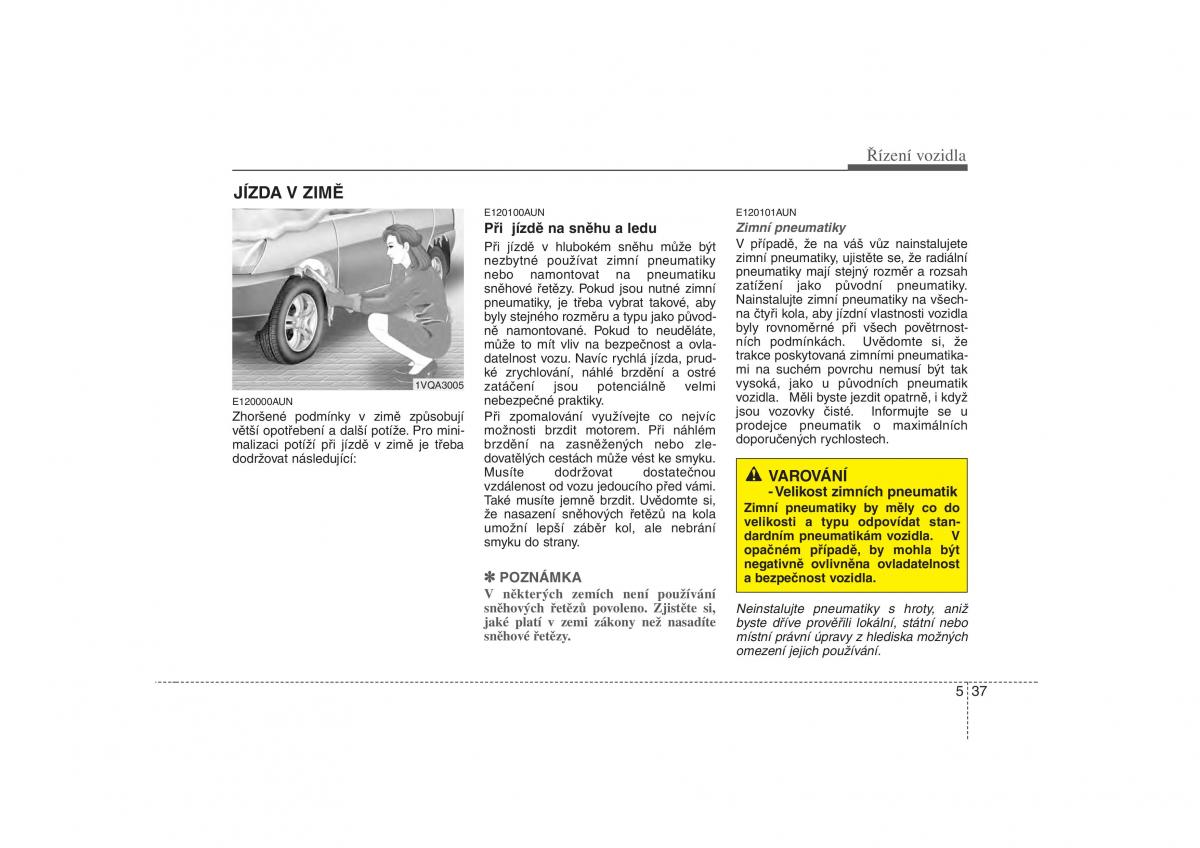 KIA Carens II 2 navod k obsludze / page 218