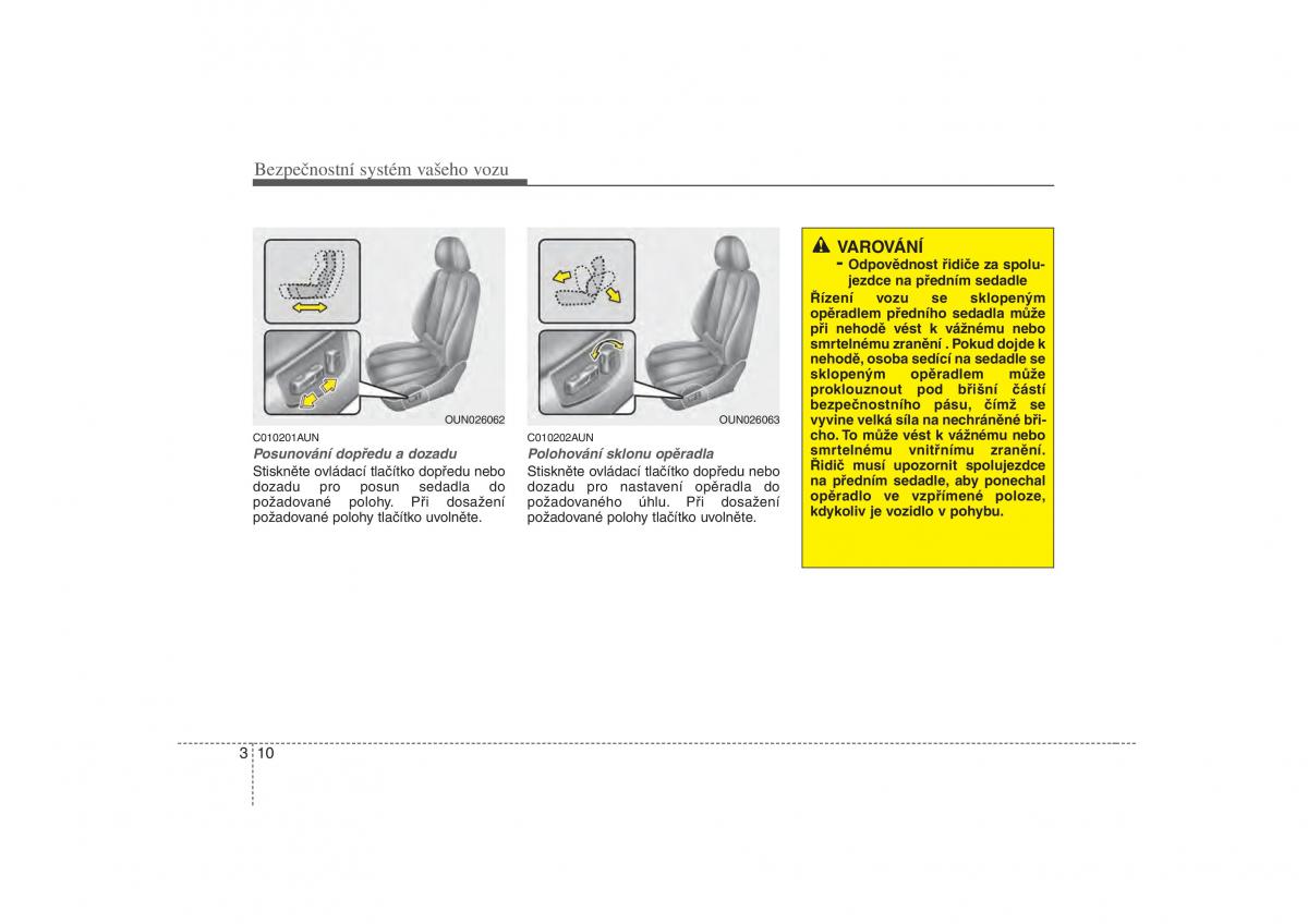 KIA Carens II 2 navod k obsludze / page 23