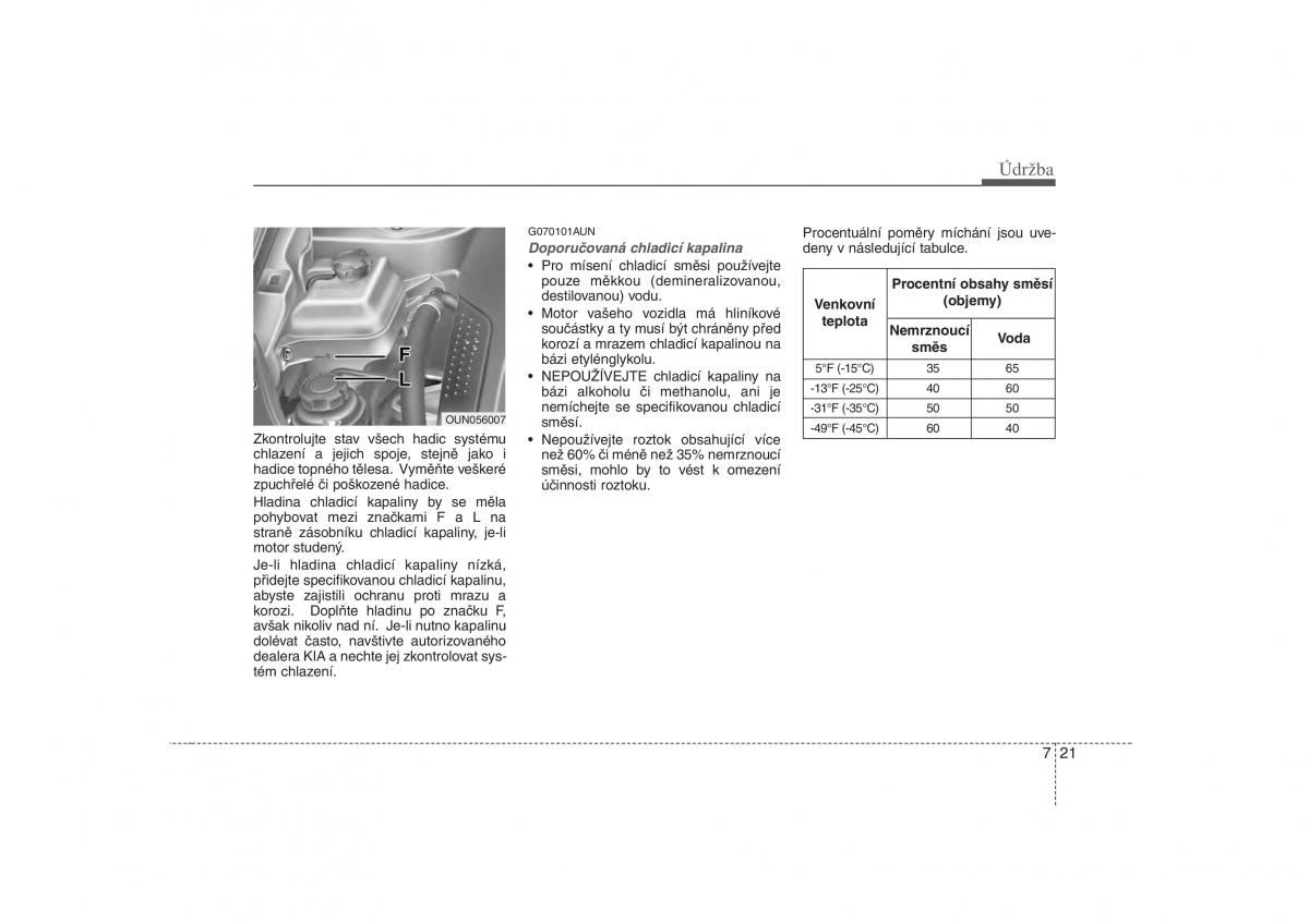 KIA Carens II 2 navod k obsludze / page 281