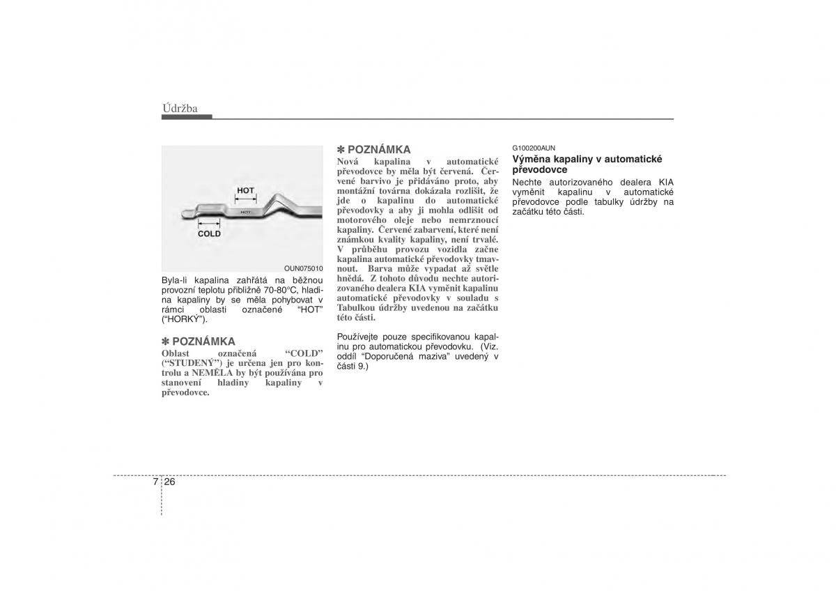 KIA Carens II 2 navod k obsludze / page 286