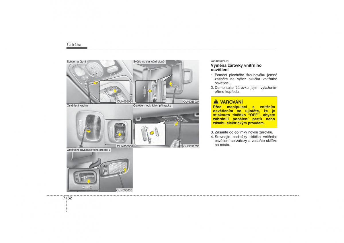 KIA Carens II 2 navod k obsludze / page 322