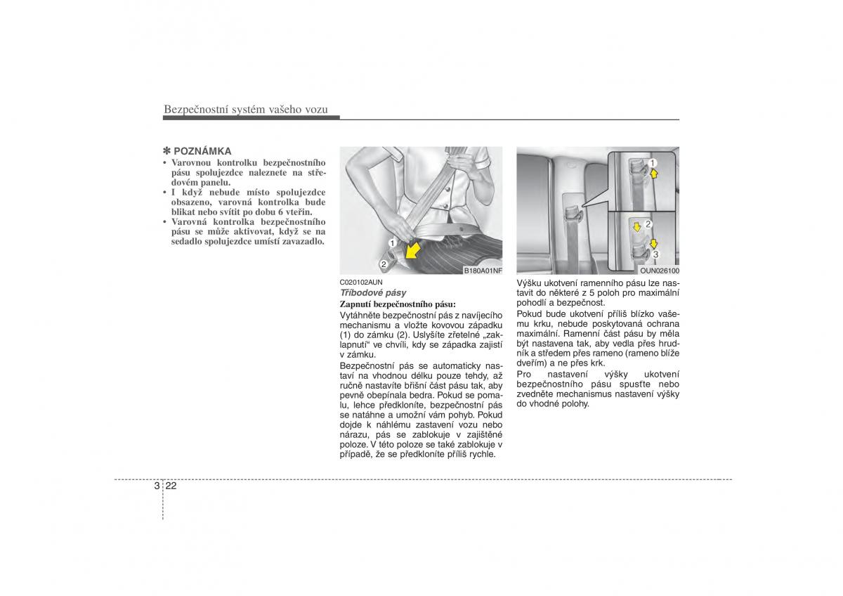 KIA Carens II 2 navod k obsludze / page 35