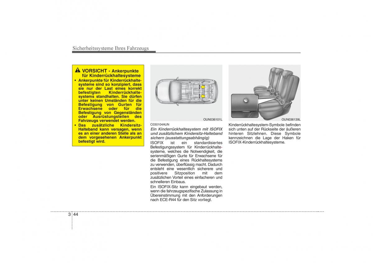 KIA Carens II 2 Handbuch / page 59