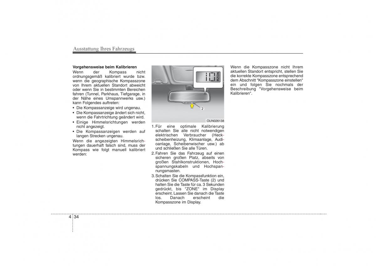 KIA Carens II 2 Handbuch / page 120