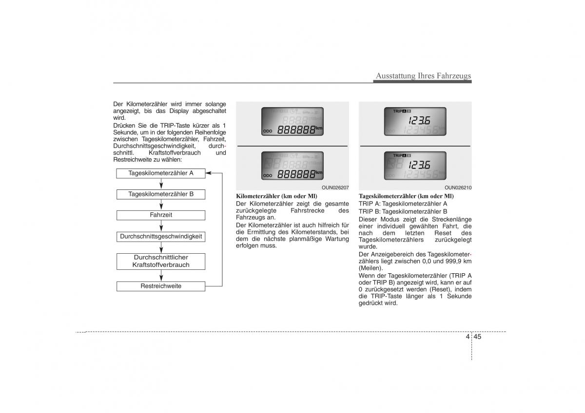 KIA Carens II 2 Handbuch / page 131