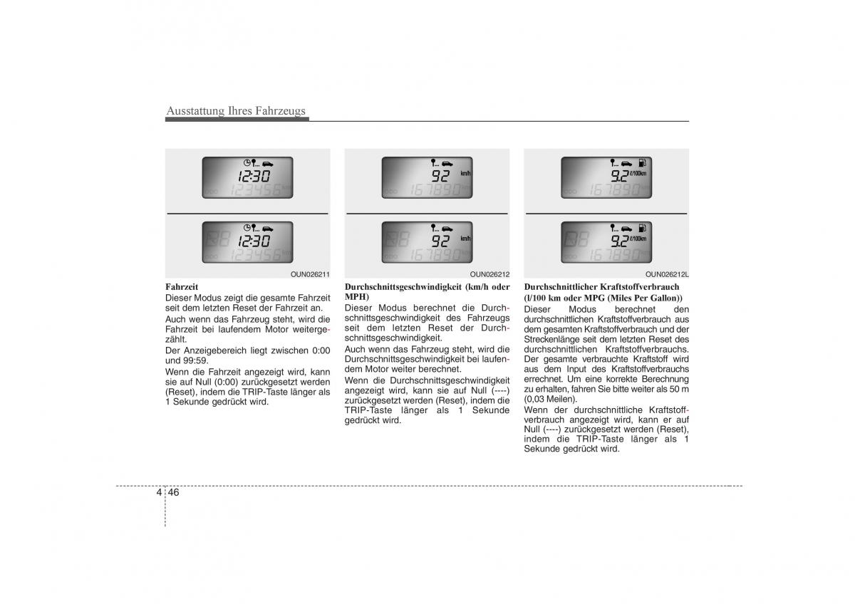 KIA Carens II 2 Handbuch / page 132