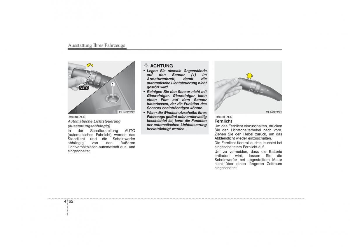 KIA Carens II 2 Handbuch / page 148