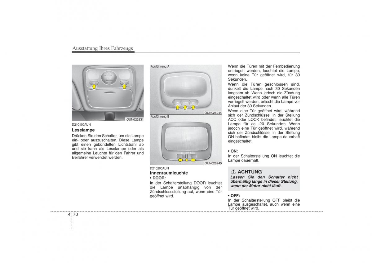 KIA Carens II 2 Handbuch / page 156