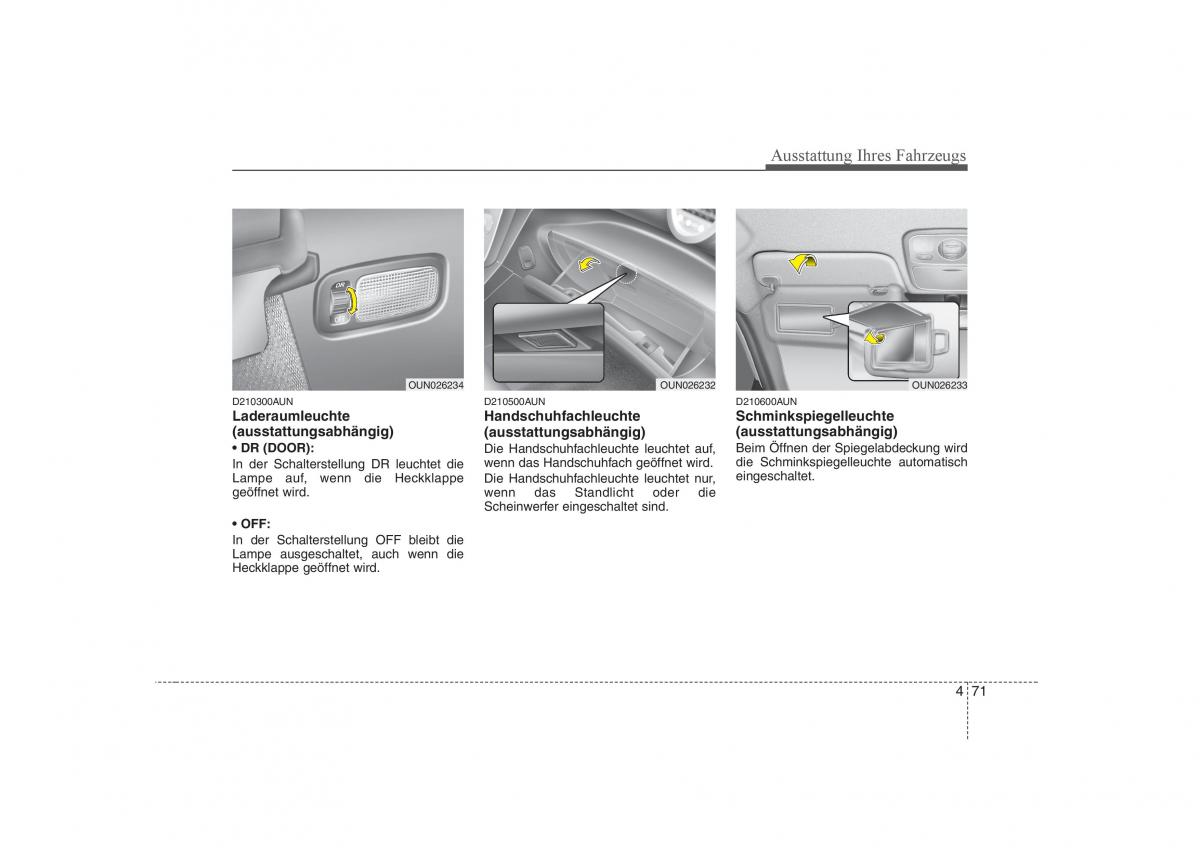 KIA Carens II 2 Handbuch / page 157