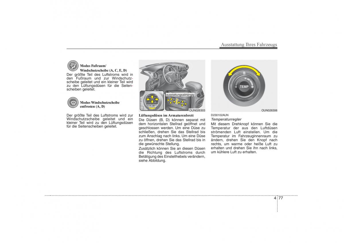 KIA Carens II 2 Handbuch / page 163