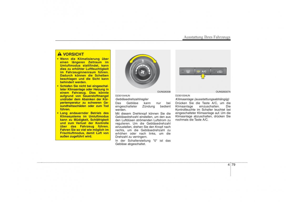 KIA Carens II 2 Handbuch / page 165