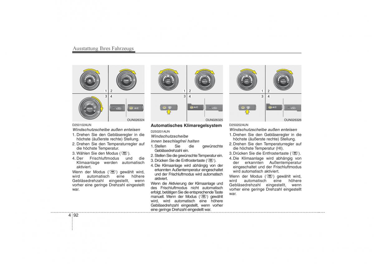 KIA Carens II 2 Handbuch / page 178