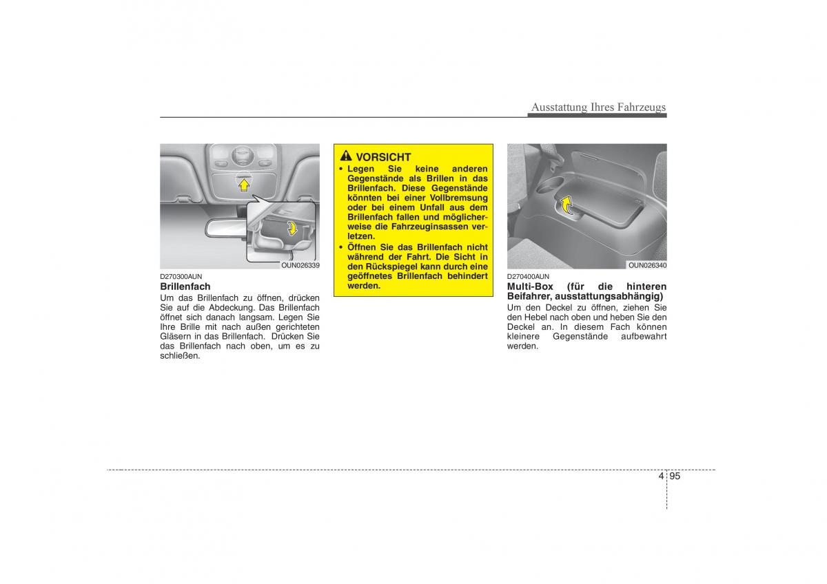 KIA Carens II 2 Handbuch / page 181