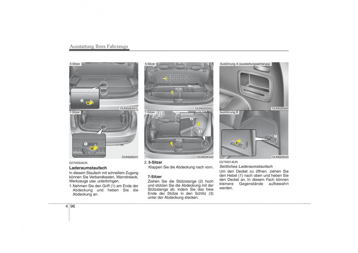 KIA Carens II 2 Handbuch / page 182