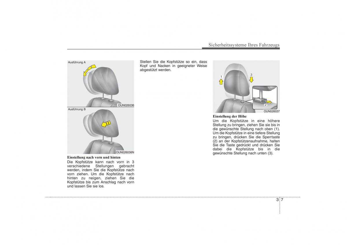 KIA Carens II 2 Handbuch / page 22