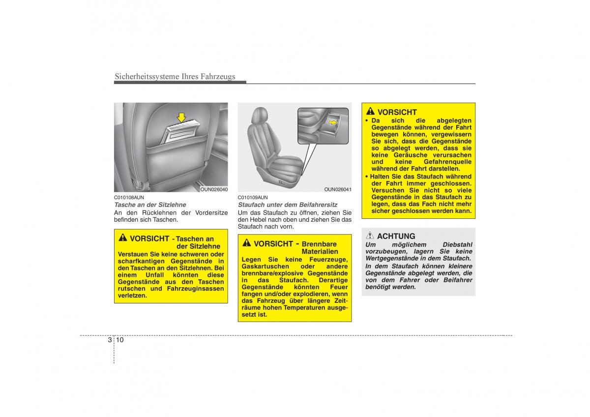 KIA Carens II 2 Handbuch / page 25