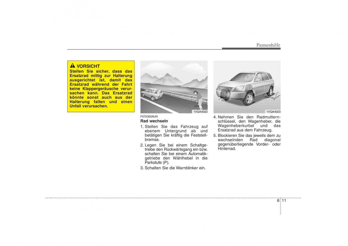 KIA Carens II 2 Handbuch / page 260