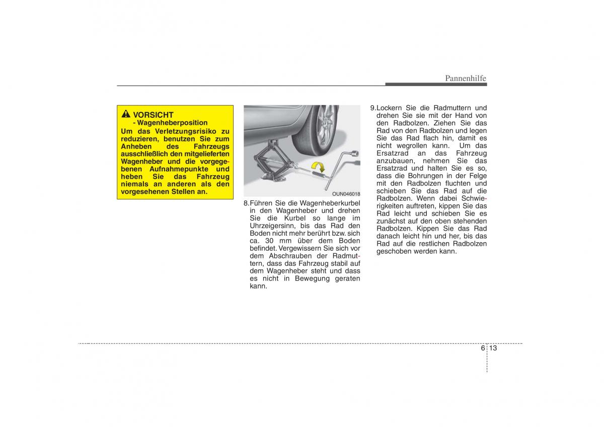 KIA Carens II 2 Handbuch / page 262