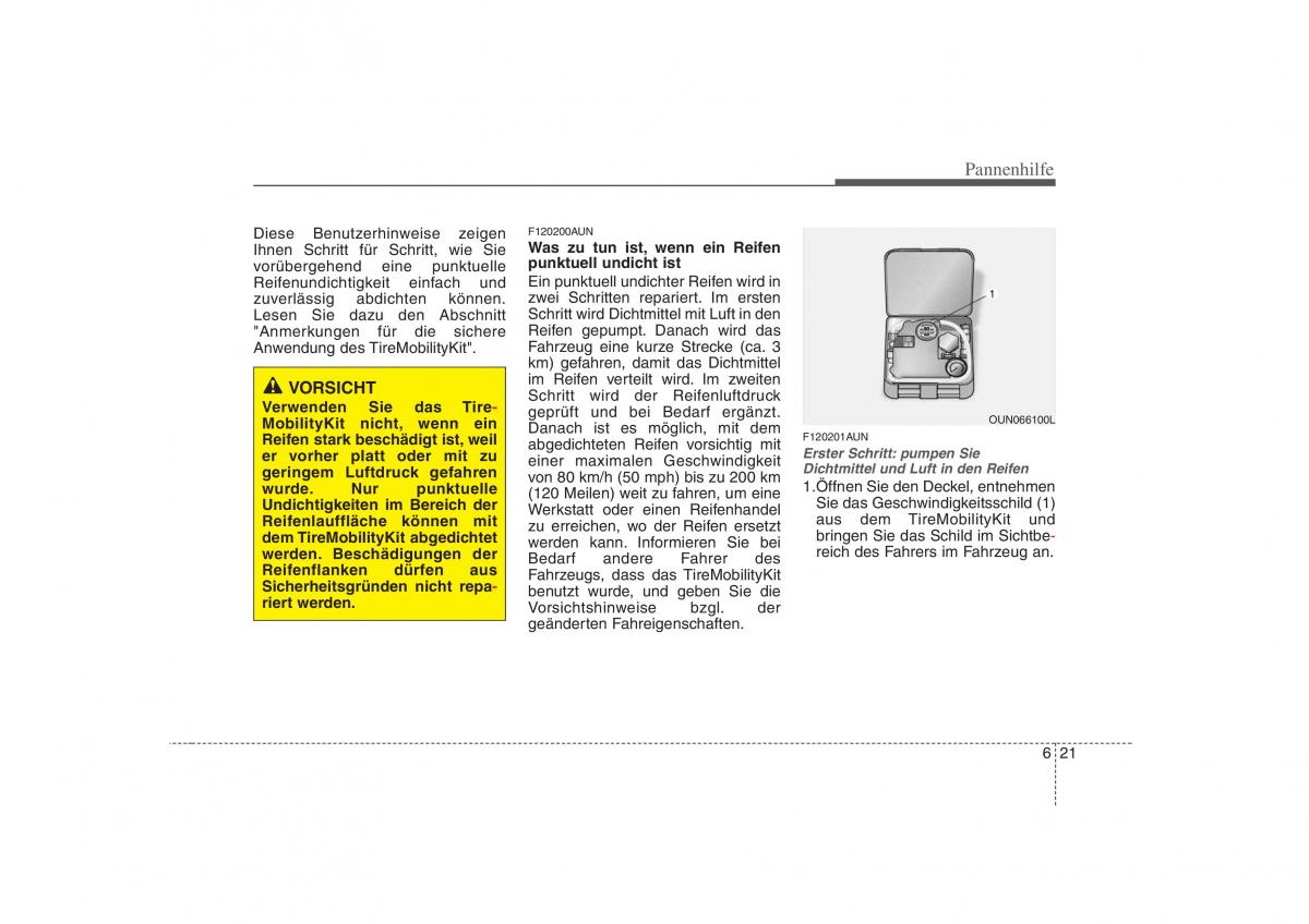 KIA Carens II 2 Handbuch / page 270