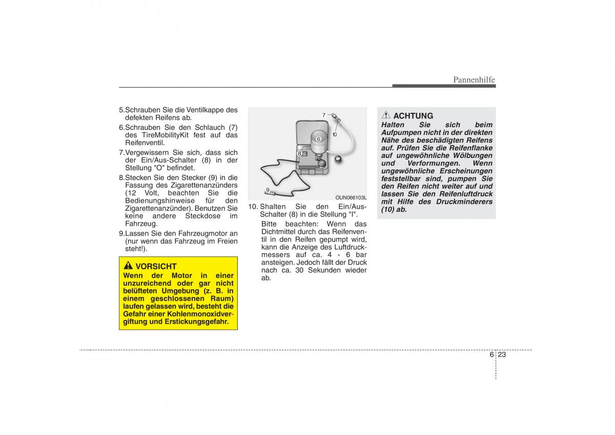 KIA Carens II 2 Handbuch / page 272