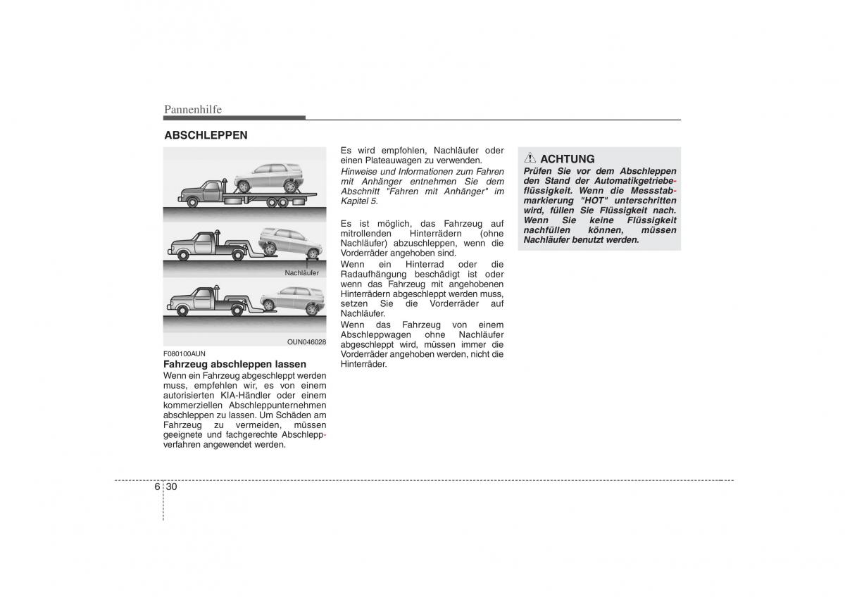 KIA Carens II 2 Handbuch / page 279