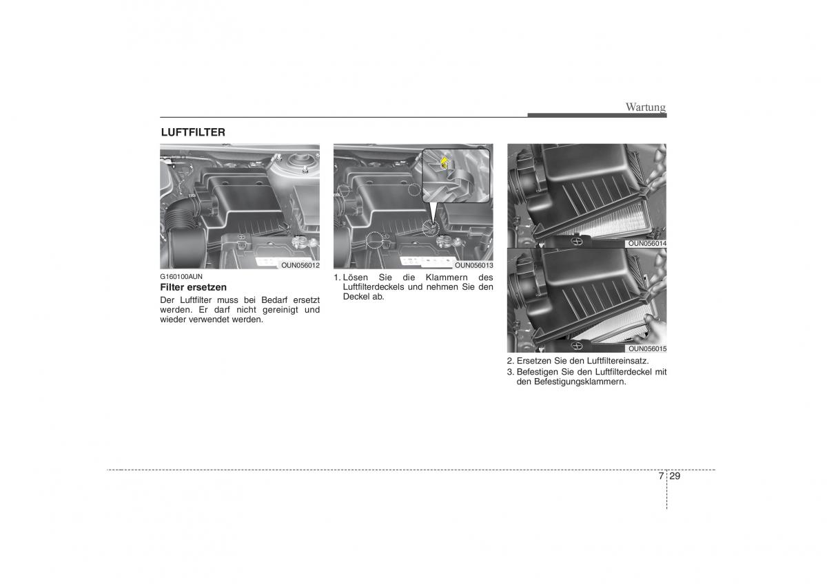 KIA Carens II 2 Handbuch / page 313