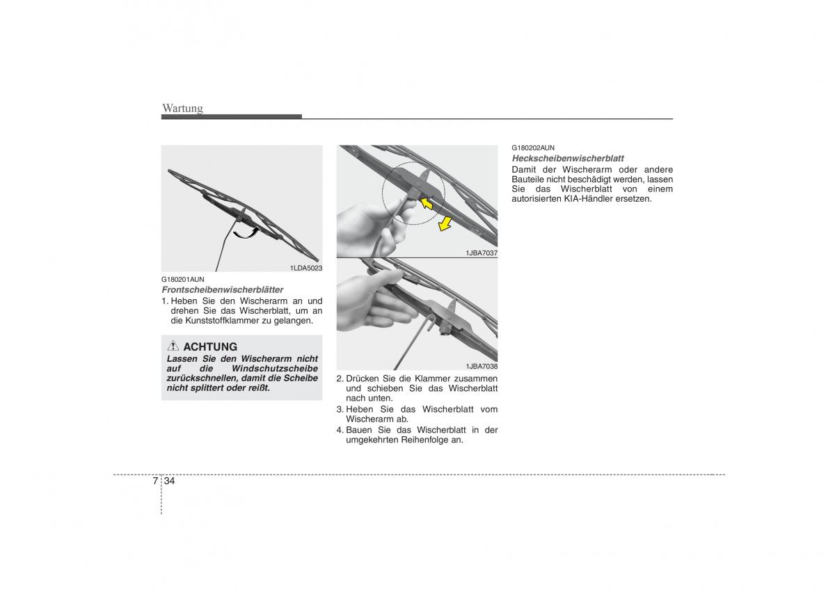 KIA Carens II 2 Handbuch / page 318