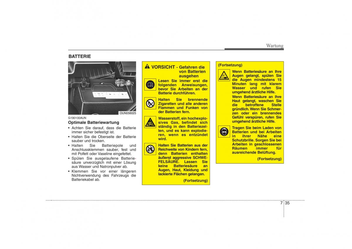 KIA Carens II 2 Handbuch / page 319