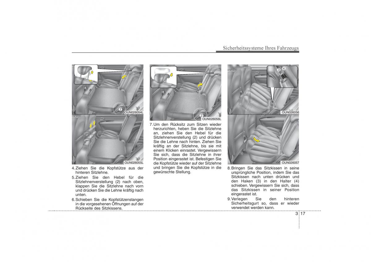 KIA Carens II 2 Handbuch / page 32