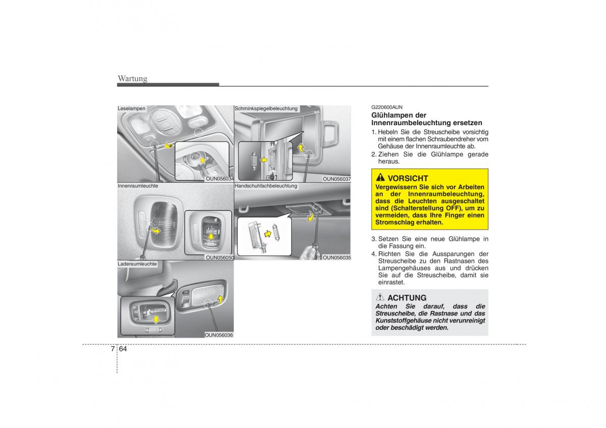 KIA Carens II 2 Handbuch / page 348