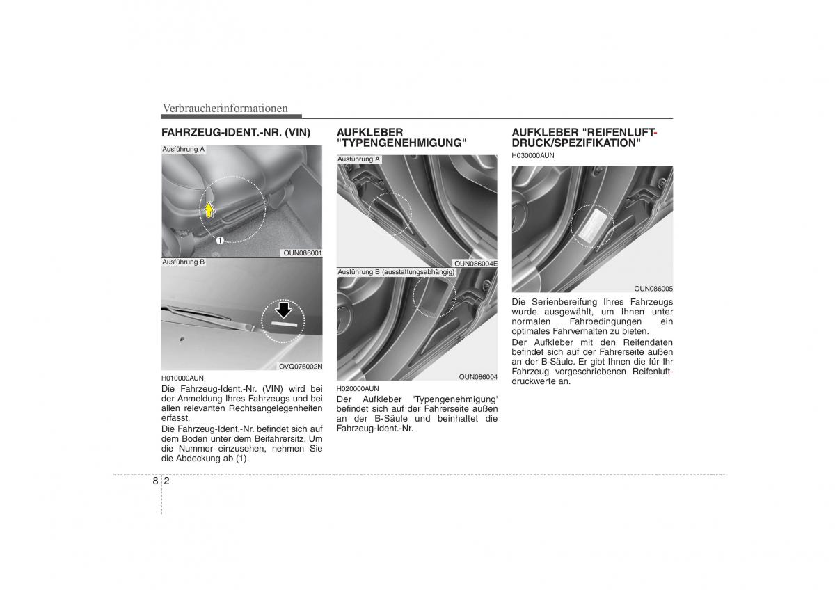 KIA Carens II 2 Handbuch / page 361