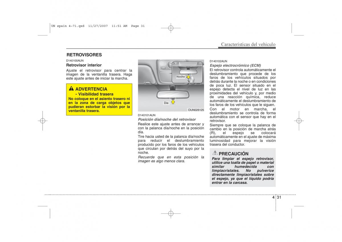 KIA Carens II 2 manual del propietario / page 112