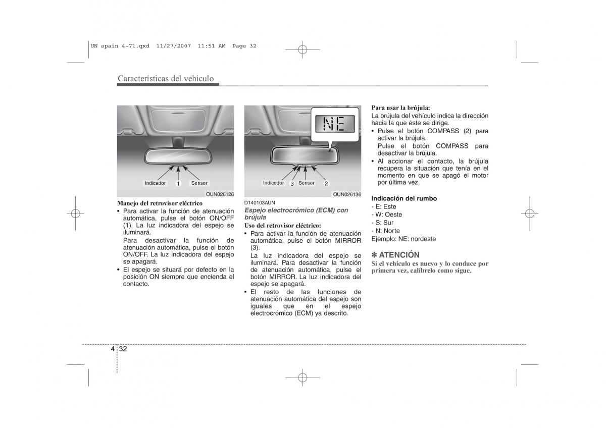 KIA Carens II 2 manual del propietario / page 113