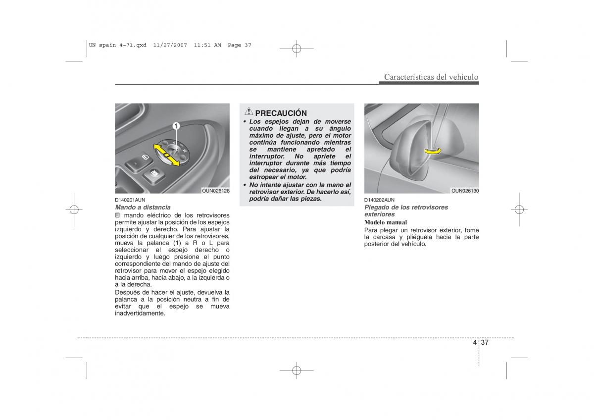 KIA Carens II 2 manual del propietario / page 118