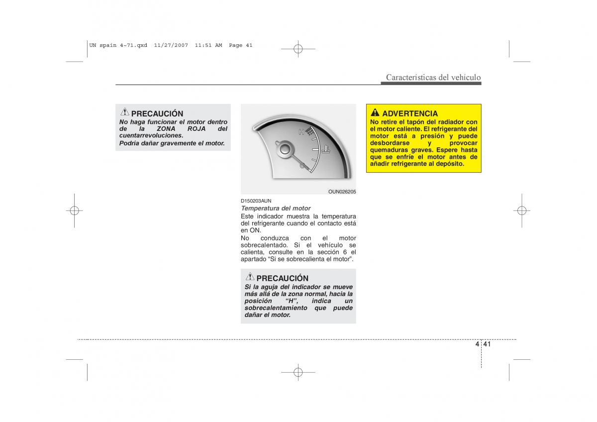 KIA Carens II 2 manual del propietario / page 122