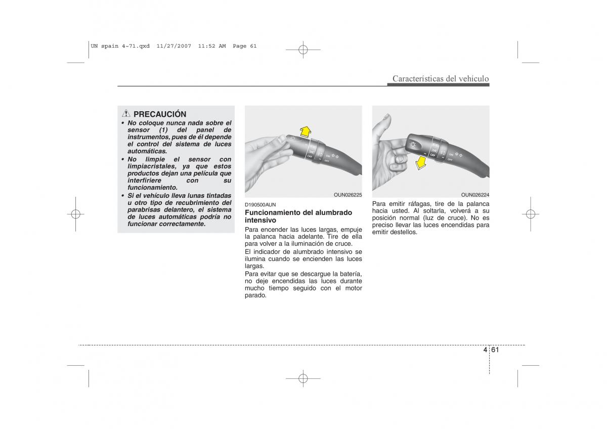 KIA Carens II 2 manual del propietario / page 142