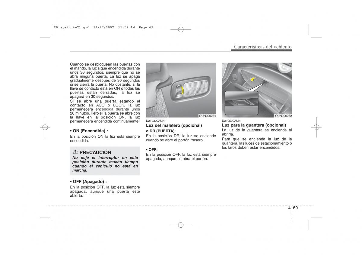 KIA Carens II 2 manual del propietario / page 150