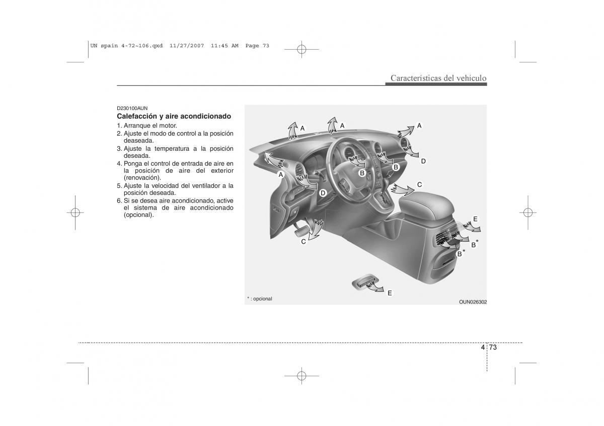 KIA Carens II 2 manual del propietario / page 154