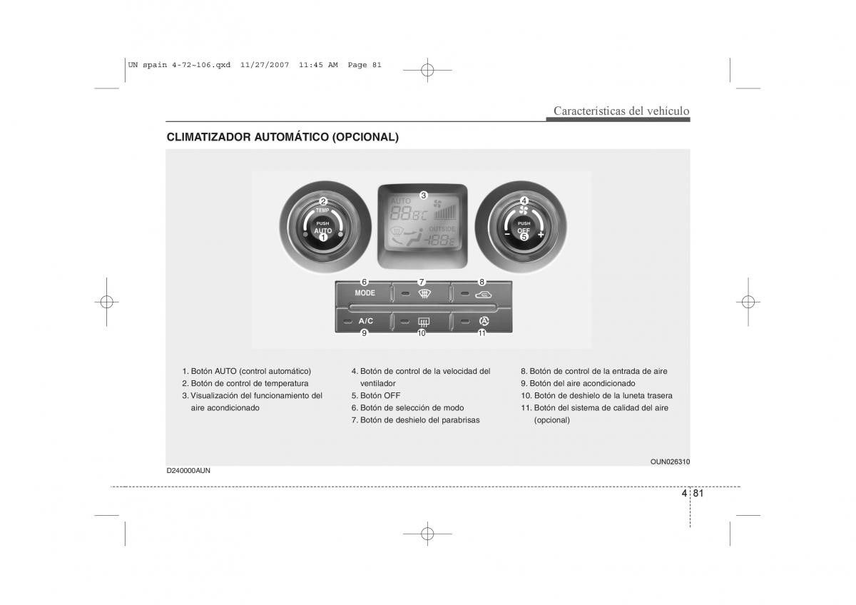 KIA Carens II 2 manual del propietario / page 162